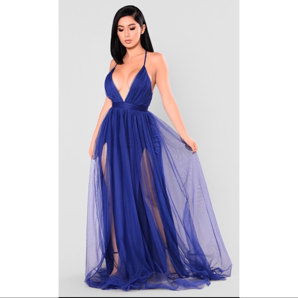 Blue Formal Long Dress
